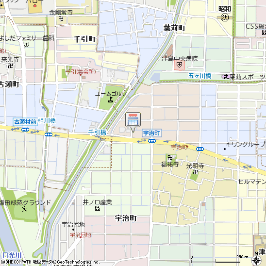 株式会社　宇佐美プロパン付近の地図